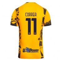 Billiga Inter Milan Joaquin Correa #11 Tredje fotbollskläder 2024-25 Kortärmad